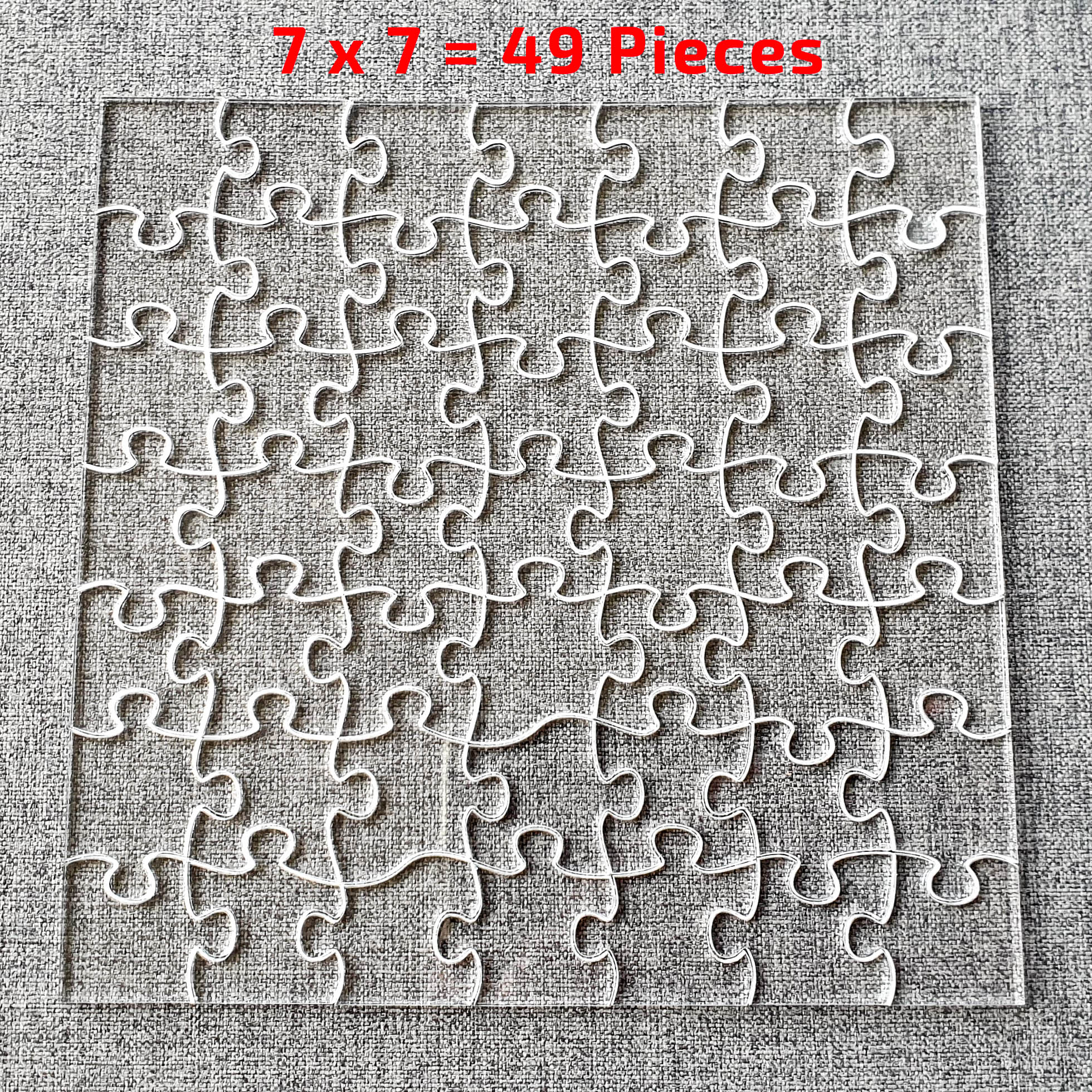 Clear Jigsaw Puzzle 